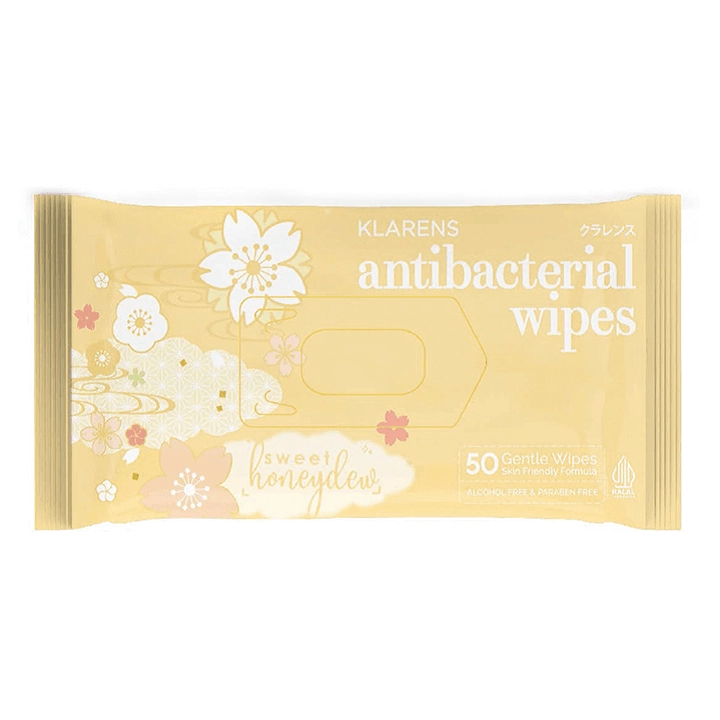 KLARENS ANTIBACTERIAL WIPES 50 Sheets